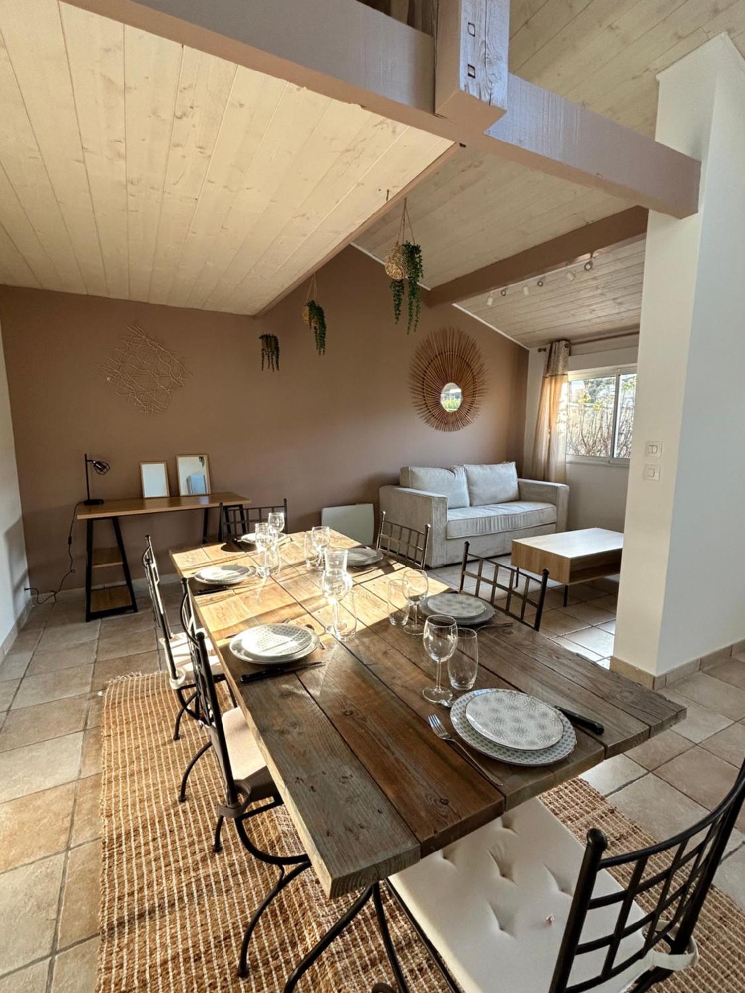 Maison 4Pers Terrasse Wifi Parking Таланс Экстерьер фото